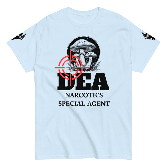 DEA Narcotics Special Agent Tee (Department Psychedelics) Front Placement