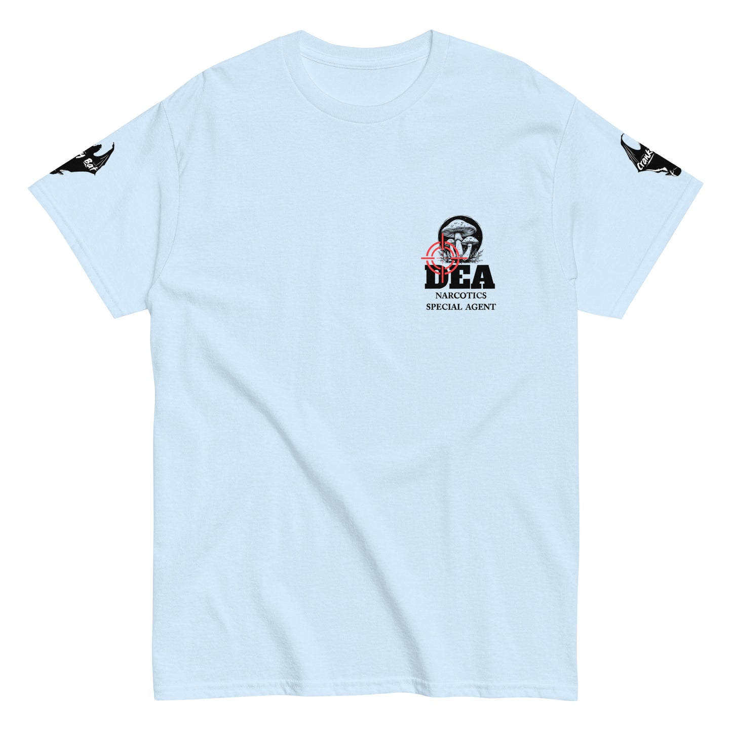 DEA Narcotics Special Agent Tee (Department Marijuana) Back Placement