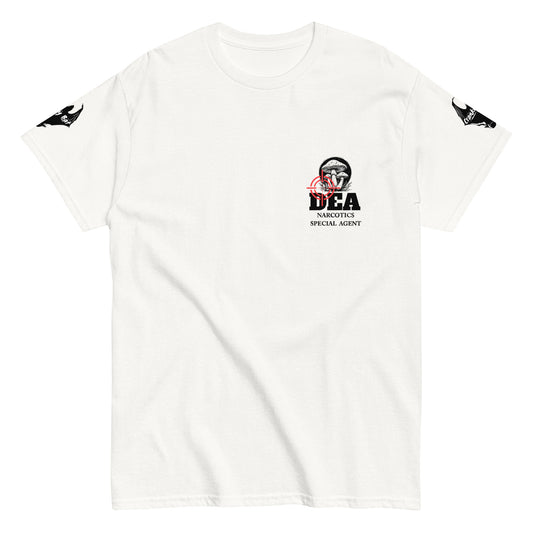 DEA Narcotics Special Agent Tee (Department Marijuana) Back Placement