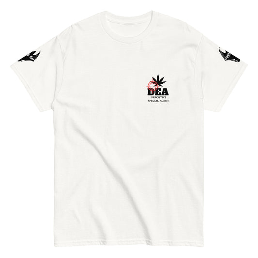 DEA Narcotics Special Agent Tee (Department Marijuana) Back Placement